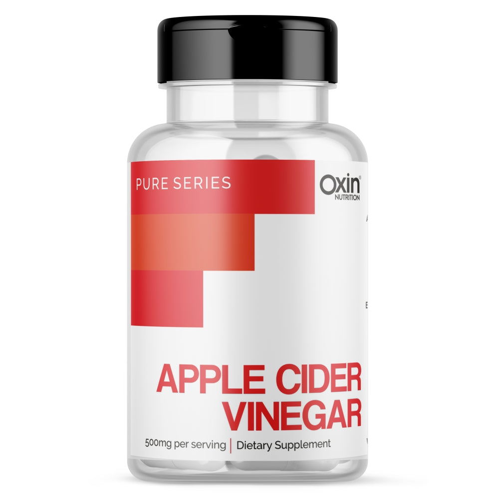 Oxin® Nutrition Apple Cider Vinegar Capsule 500mg Pure Series 30 Capsules