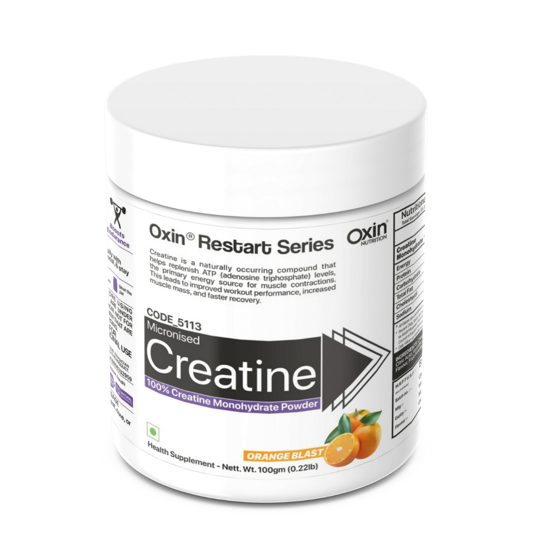 Oxin Nutrition Creatine Monohydrate Micronised – 100g