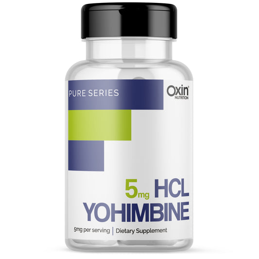 Oxin Nutrition® Yohimbine HCL 5mg Potent Fat Burner