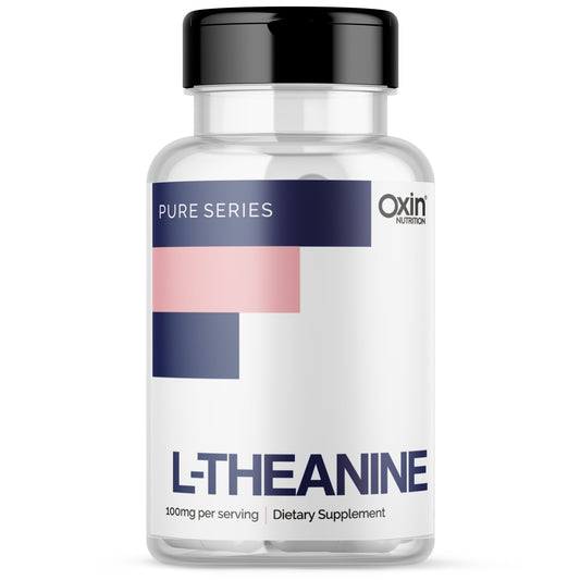 Oxin Nutrition L-Theanine 100mg Capsules – Calm Focus & Stress Support
