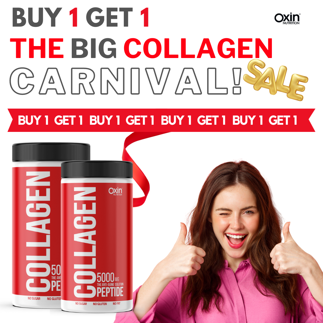 Oxin Nutrition Collagen Peptide Skin Radiance & Youthful Glow 104g (104g X 2)