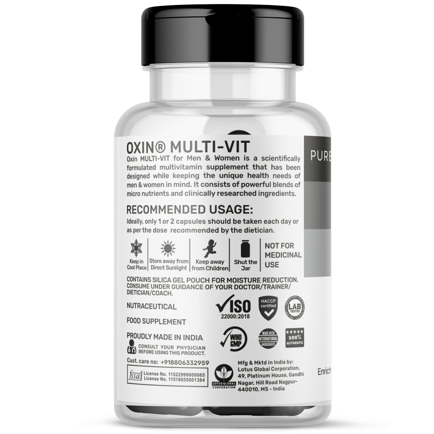 Oxin® Nutrition Multi-Vit Capsules