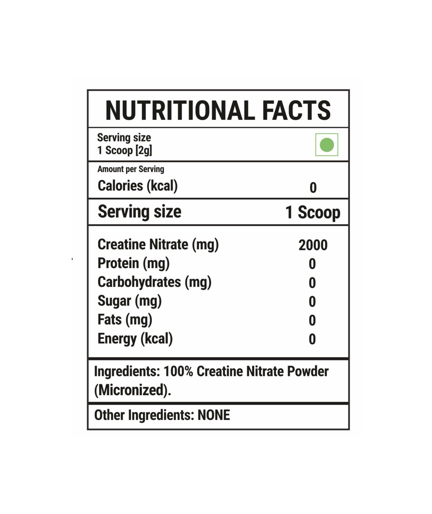 Oxin Nutrition® Creatine Nitrate Powder 100% Pure Imported