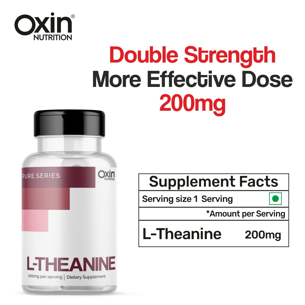 Oxin® Nutrition L Theanine 200mg Capsules