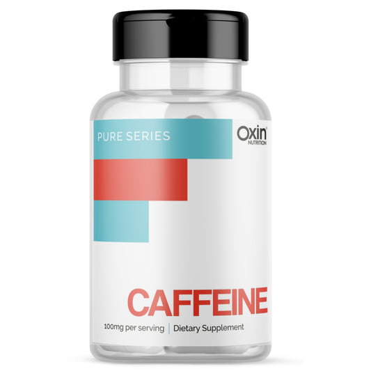 Oxin Nutrition Caffeine 100mg Capsules – Clean Energy & Focus Support