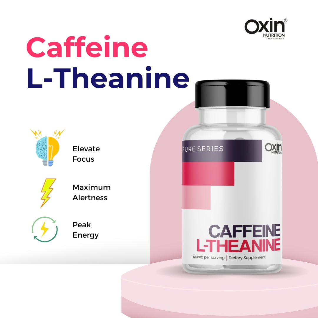 Oxin® Nutrition Caffeine L Theanine Capsules