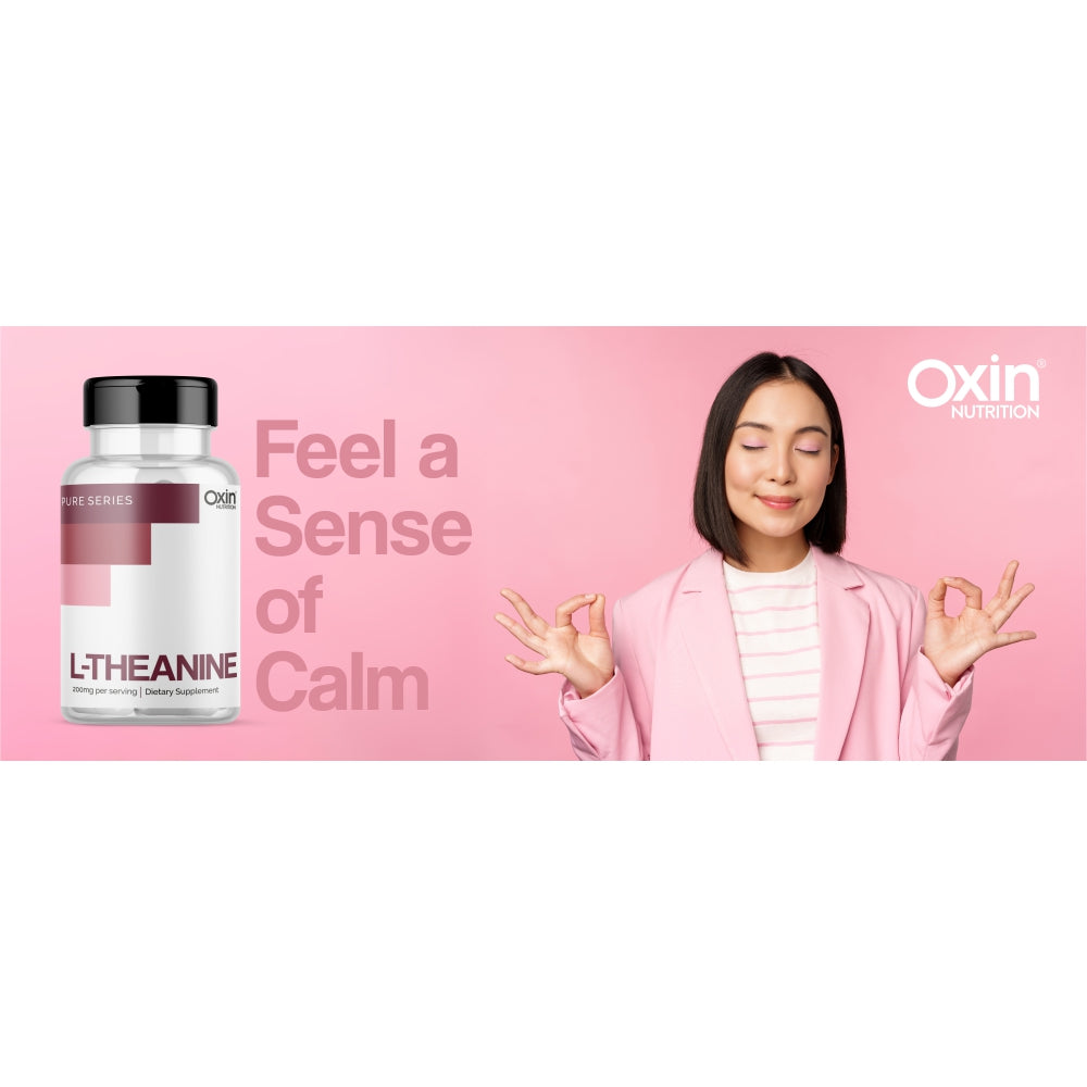 Oxin® Nutrition L Theanine 200mg Capsules