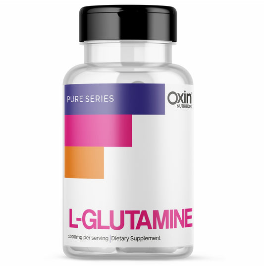 Oxin® Nutrition L Glutamine 1000mg Capsules