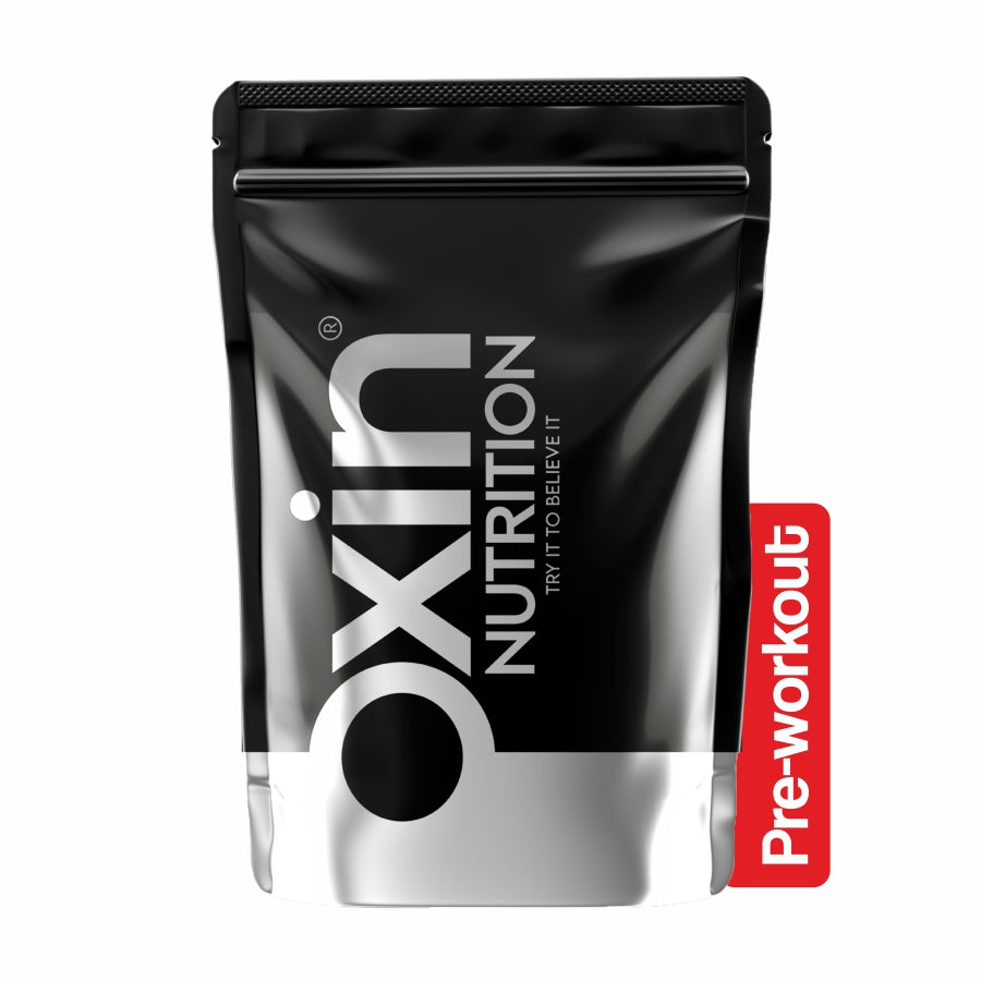 Oxin Nutrition® Pre Workout 3X Caffeinated Punch With Vitamin C - Preworkout Drink