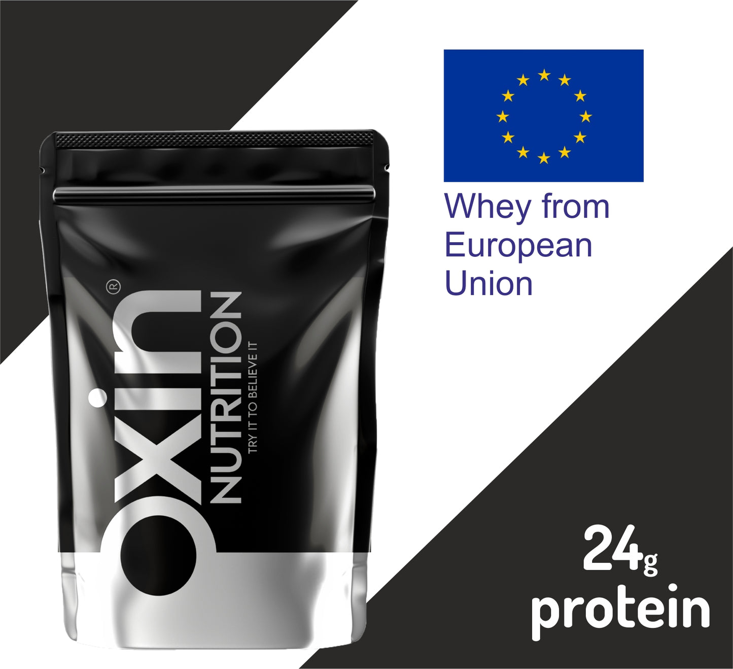 Oxin Nutrition® WPC Whey Protein Concentrate Powder 1KG