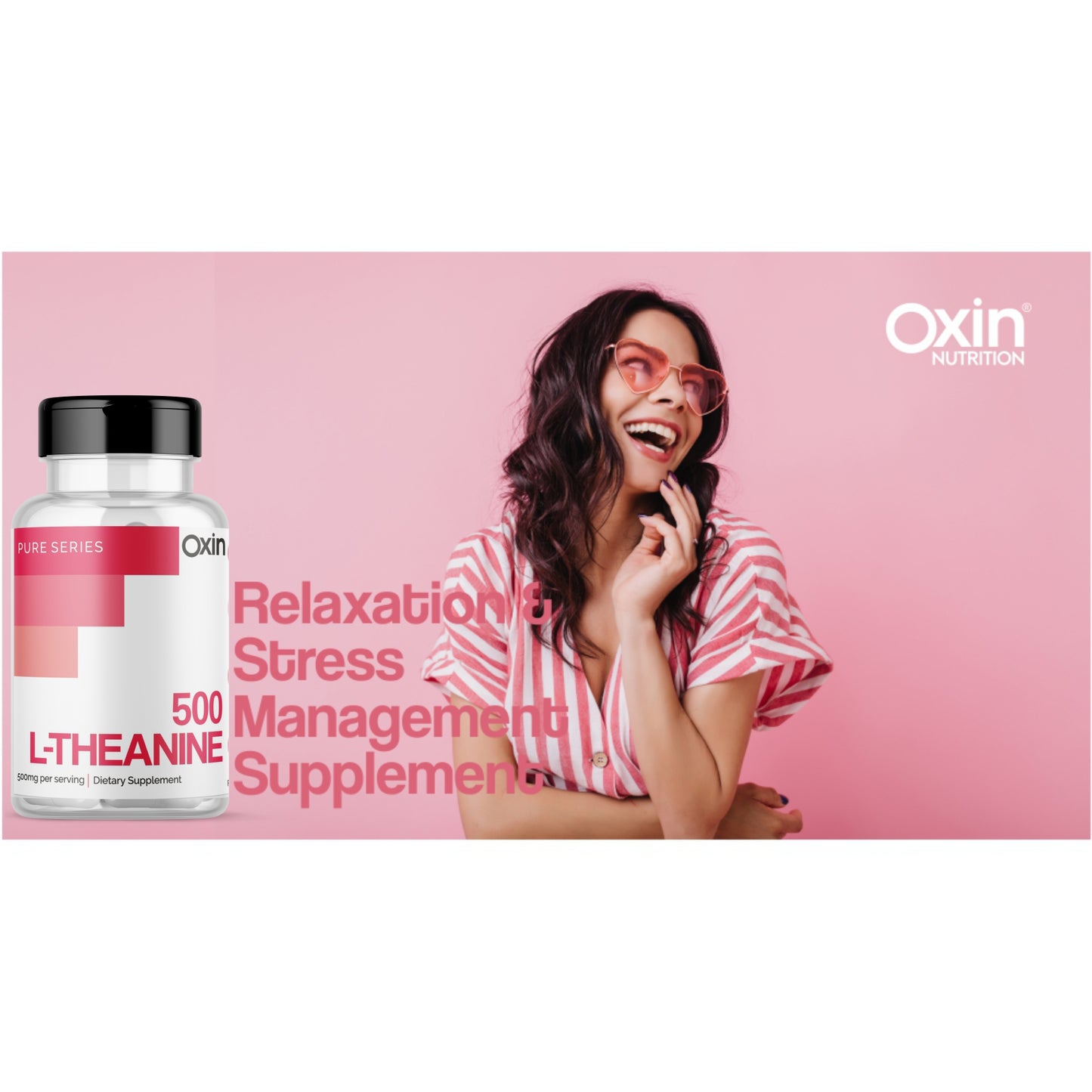 Oxin Nutrition L-Theanine 500mg
