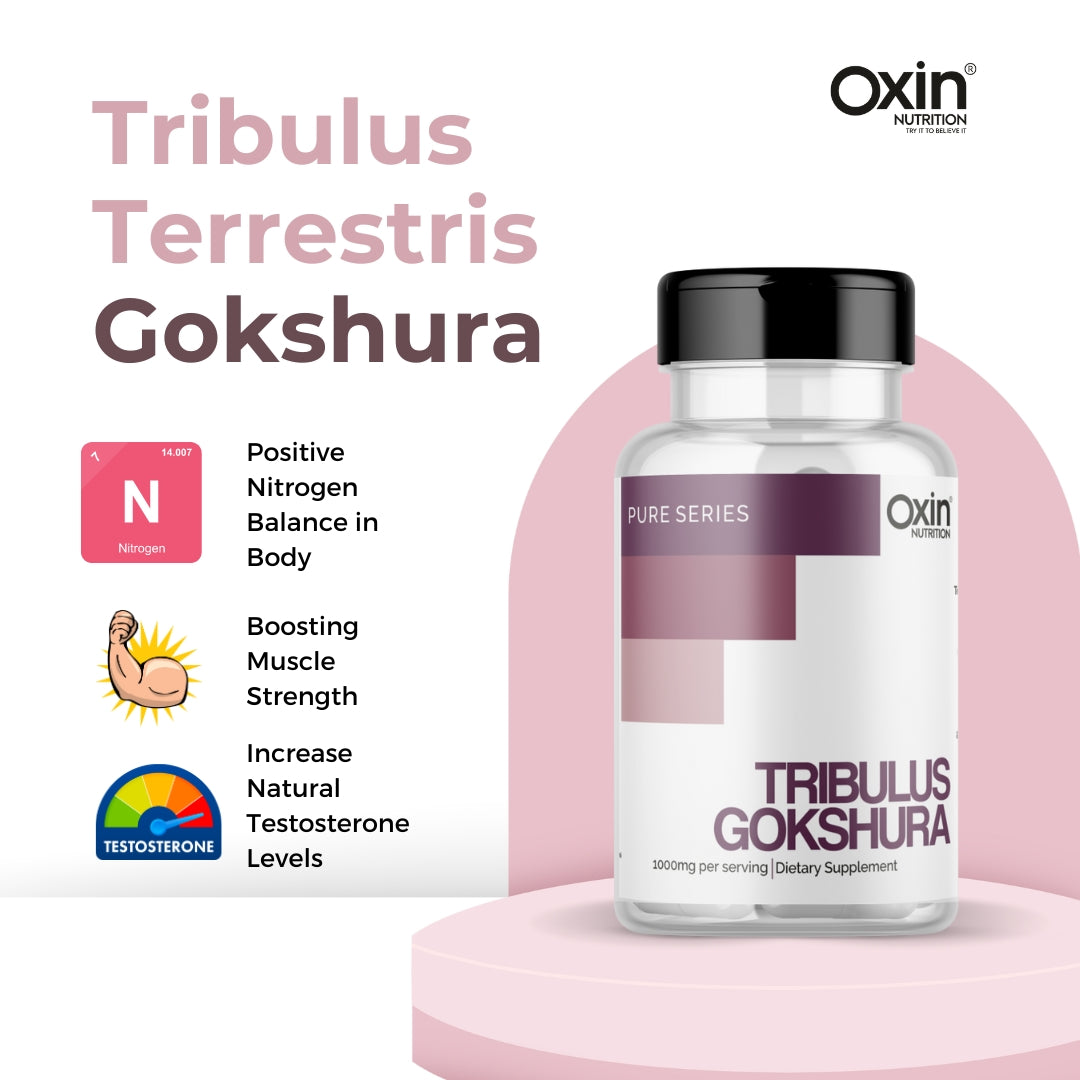 Oxin® Nutrition Tribulus Terrestris Gokshura Extract Capsules
