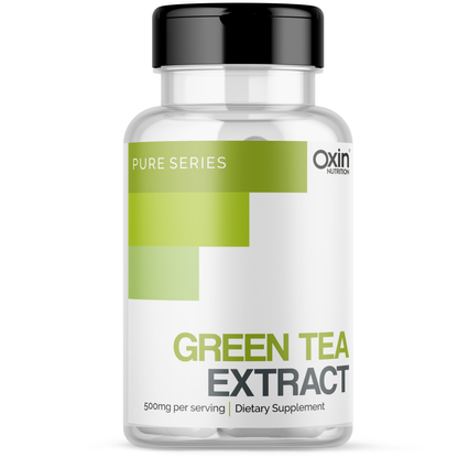 Oxin Nutrition® Green Tea Extract Slim & Detox Capsules for Natural Weight Management and Energy Boost, with Antioxidant Power of Vitamin C Capsules