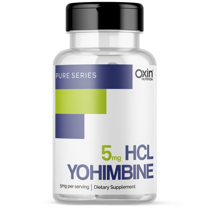 Oxin® Nutrition Yohimbine HCL 5mg Capsules