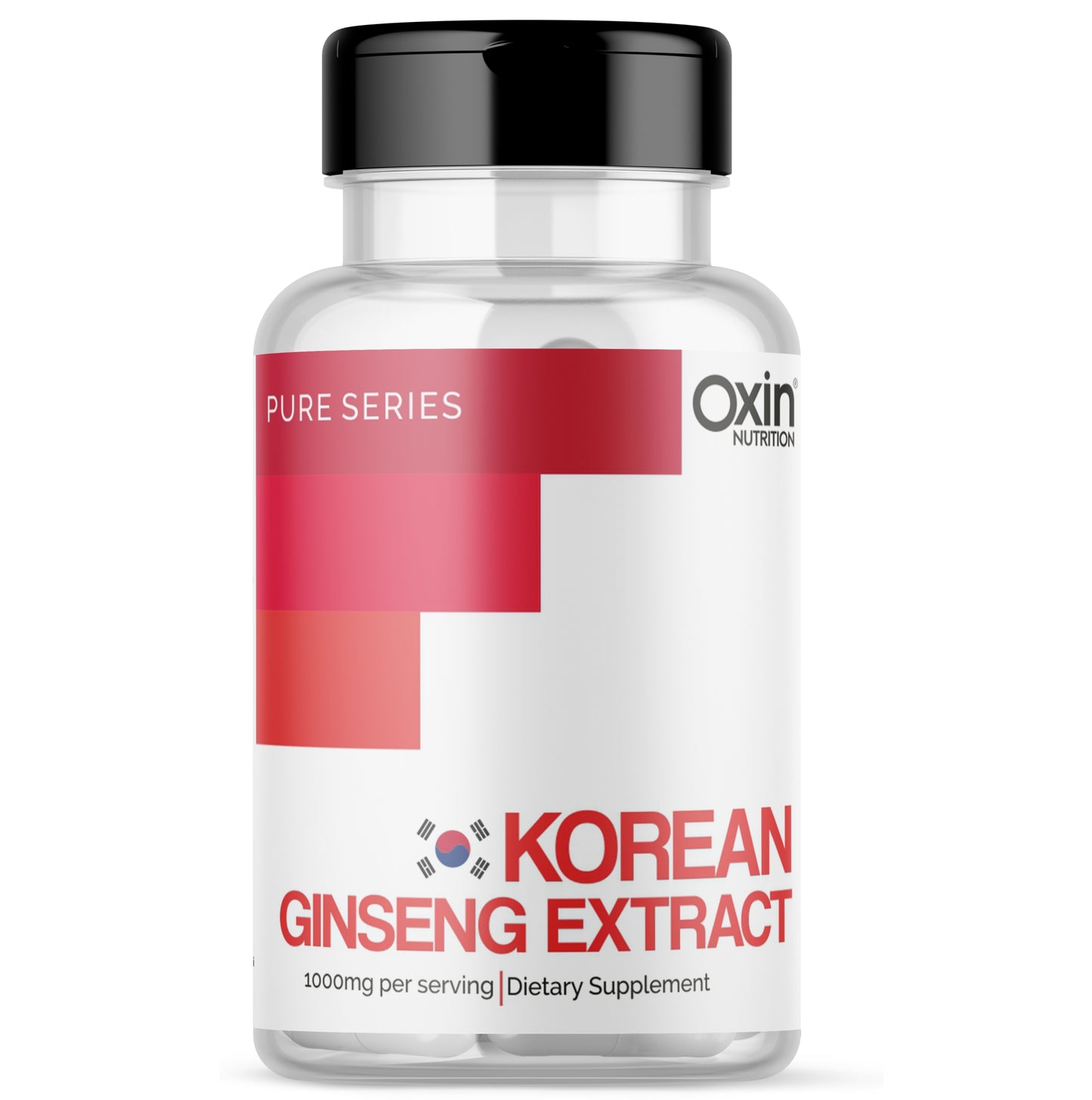 Oxin® Nutrition 100% Korean Red Ginseng Plant Based