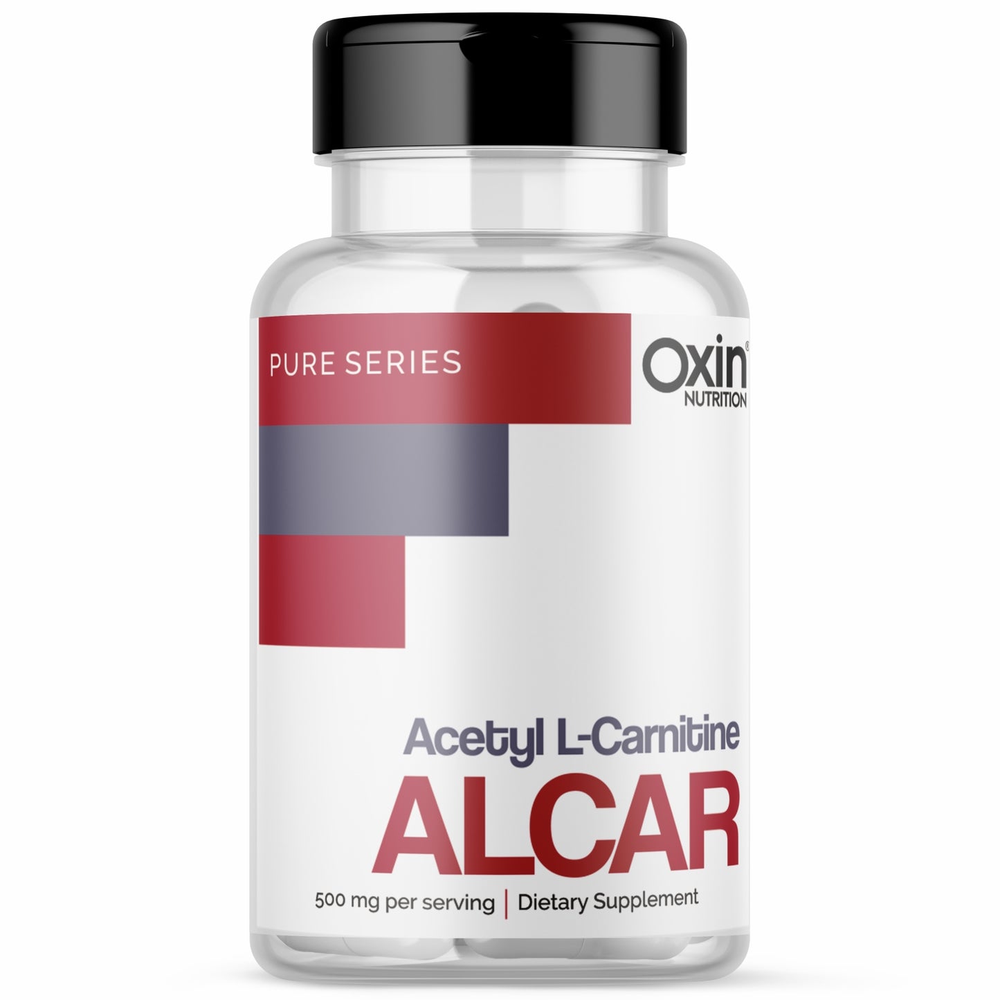Oxin® Nutrition Acetyl L-Carnitine (ALCAR) 500mg Capsules