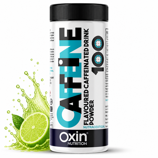 Caffeine 100 mg flavoured drink powder for energy and focus support
