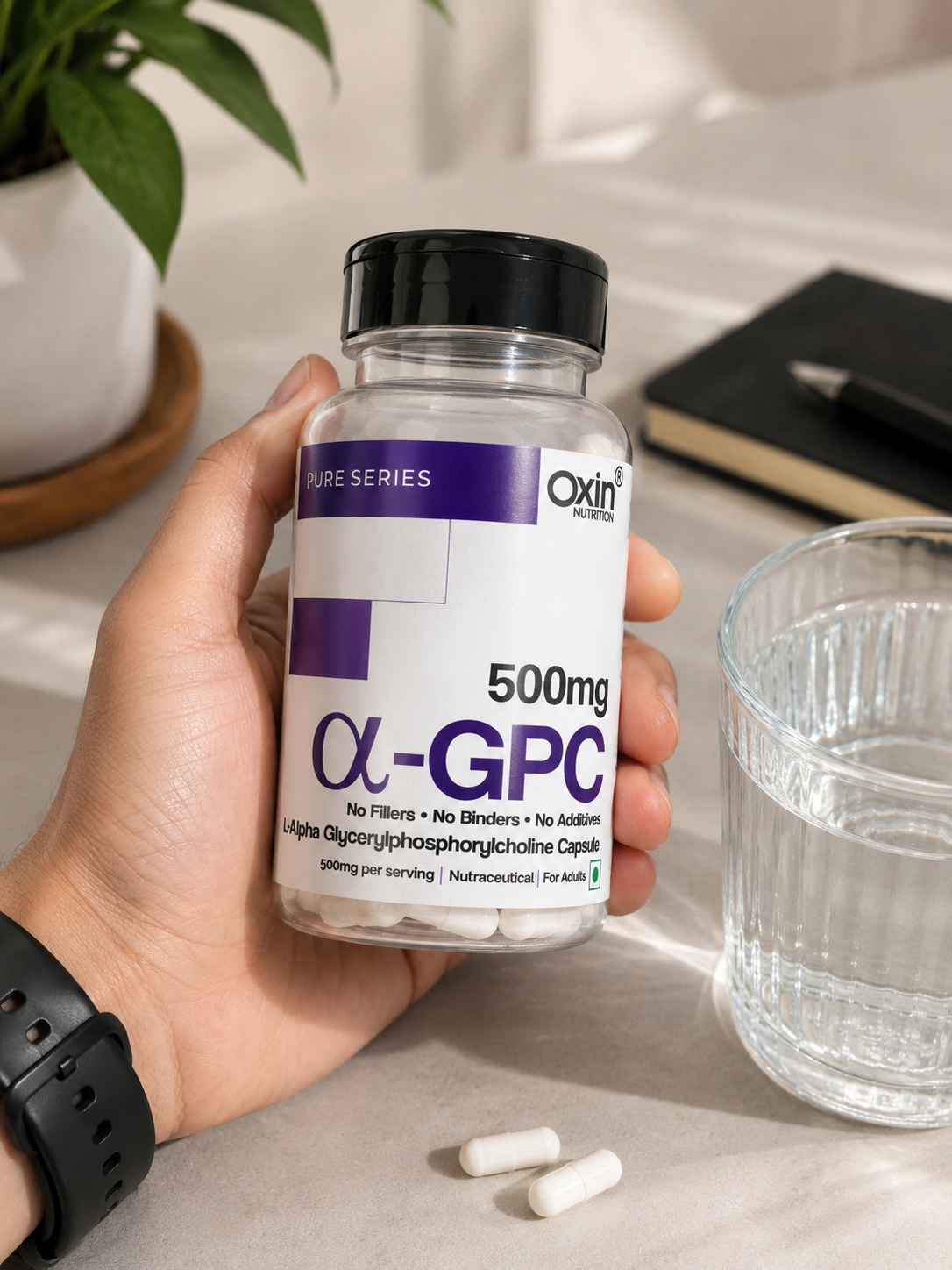 Alpha GPC 500mg Single Ingredient