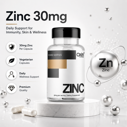 Oxin® Nutrition Zinc Capsules 30mg