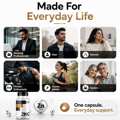 Oxin® Nutrition Zinc Capsules 30mg