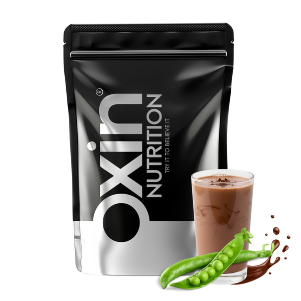Oxin Nutrition® Vegan Mass Gainer - Suitable for Vegan/ Vegetarians - 1KG Chocolate