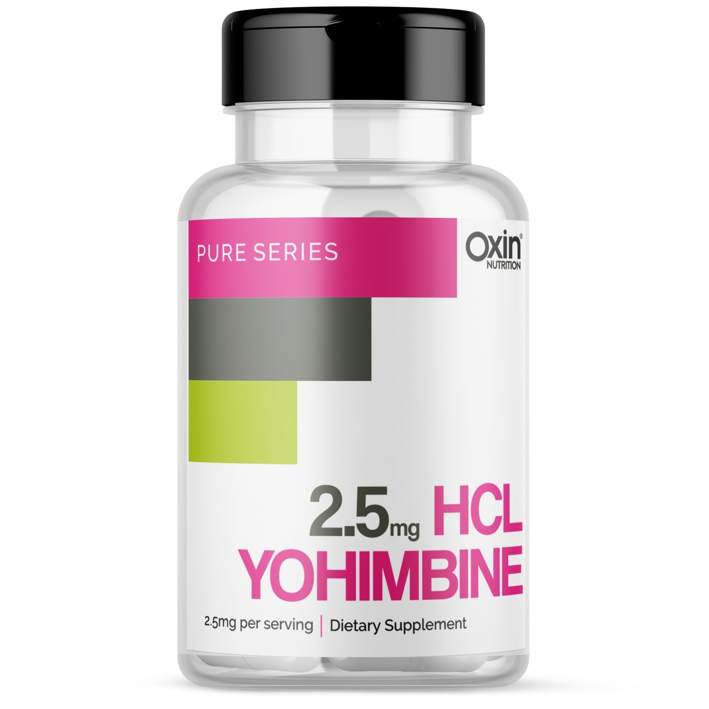 Oxin® Nutrition Yohimbine HCL 2.5mg Capsules