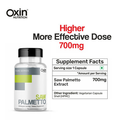 Oxin® Nutrition Saw Palmetto Capsules