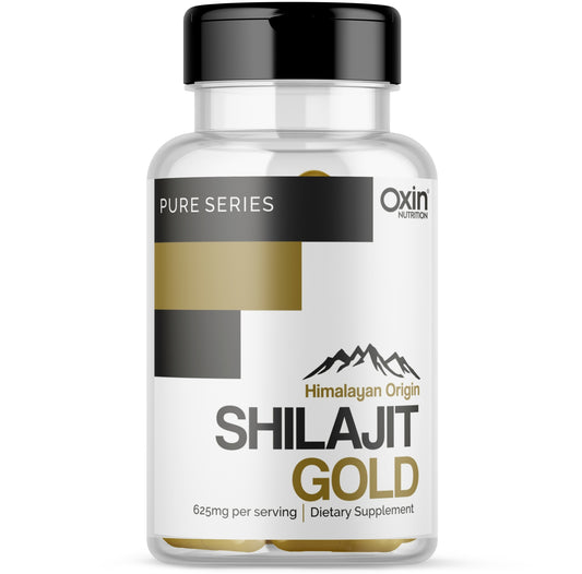 Oxin Nutrition® Shilajit GOLD 60% Fulvic Acid Highest Content HQ High Quality
