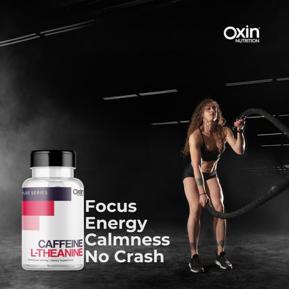 Oxin® Nutrition Caffeine L Theanine Capsules