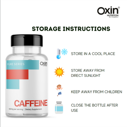 Oxin® Nutrition Caffeine 100mg Capsules