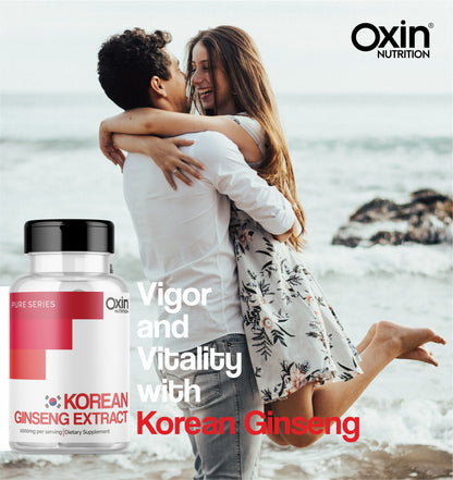 Oxin® Nutrition 100% Korean Red Ginseng Plant Based