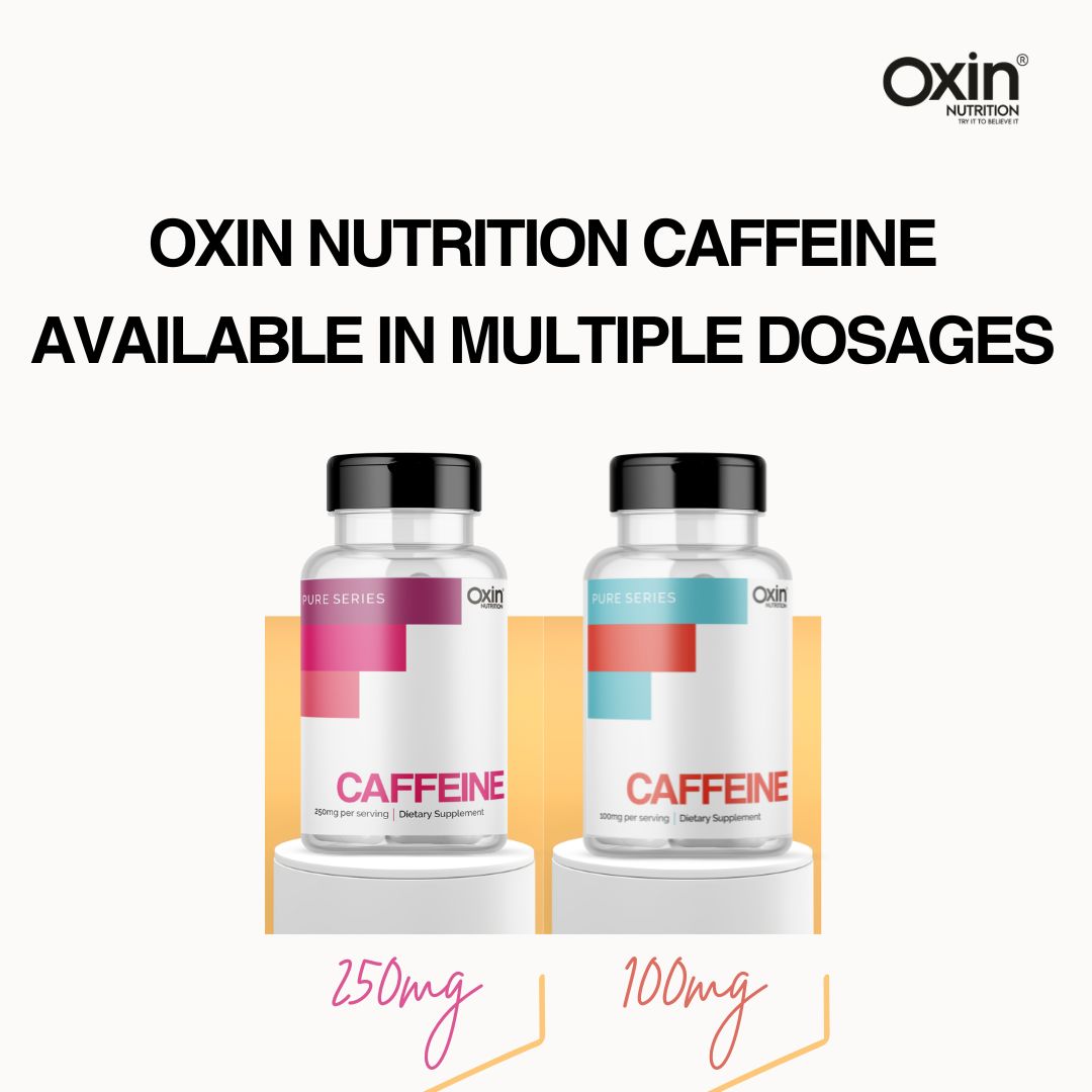 Oxin® Nutrition Caffeine 100mg Capsules