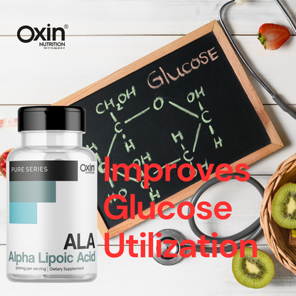 Oxin Nutrition® ALA Alpha Lipoic Acid 300mg