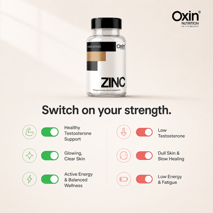 Oxin® Nutrition Zinc Capsules 30mg