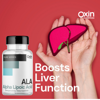 Oxin Nutrition® ALA Alpha Lipoic Acid 300mg