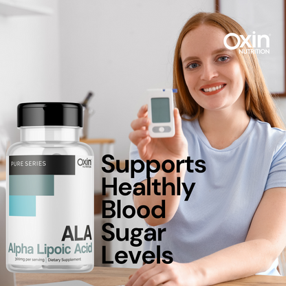 Oxin Nutrition® ALA Alpha Lipoic Acid 300mg