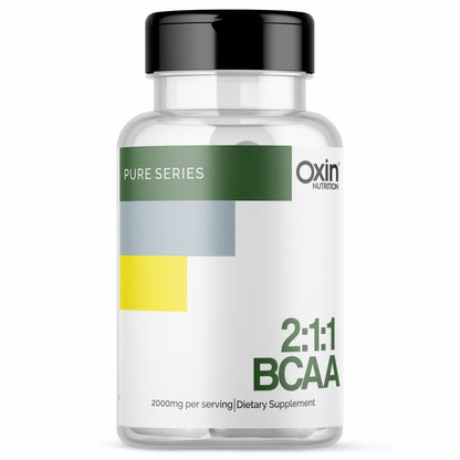 Oxin® Nutrition BCAA 2:1:1 2000mg Capsules