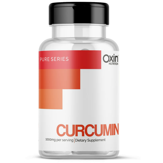 Oxin® Nutrition Curcumin with 95% Curcuminoids Capsules with Piperine