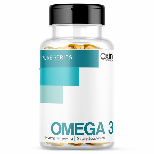 Oxin® Nutrition Triple Strength Omega 3 Fish Oil Capsules